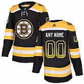 Boston Bruins Black Men's Customized Drift Fashion Adidas Jersey,baseball caps,new era cap wholesale,wholesale hats